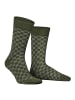 Hudson Socken Board gemustert in army green