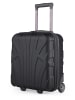 suitline Handgepäck EasyJet Koffer 45x36x20cm Freigepäck Bordgepäck 30 L in Schwarz