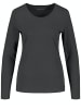 Gerry Weber Basic Langarmshirt mit Stretchkomfort in Schwarz