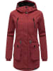 ragwear Kurzmantel Ellsa YOUMODO in Wine Red