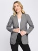 Sieh an! Blazer in grau-ecru-gestreift