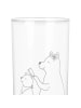 Mr. & Mrs. Panda Glas Bär Kind ohne Spruch in Transparent