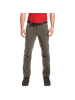 Maier Sports Zip-Hose Torid Slim in Braun