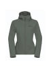 Jack Wolfskin Softshelljacke BORNBERG HOODY W in Grün