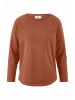 Hessnatur Longsleeve Relaxed in rost