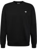 Hummel Sweatshirt mit Rundhalsausschnitt in Schwarz
