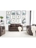Beliani 2-Sitzer Sofa HELSINKI in Braun - (W) 152 x (H) 72 x (L) 76 cm
