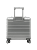 Alumaxx Gravity 4 Rollen Pilotentrolley 44 cm Laptopfach in silber