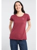 ELBSAND T-Shirt Ragne in Ruby