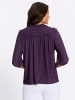 WITT WEIDEN Rundhals-Shirt in traube