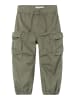 name it Chino Jogger Pants Cargo Hose mit Gummizug NMMBEN in Olive