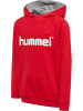 Hummel Hummel Cotton Kapuzenpullover Hmlgo Multisport Unisex Kinder Atmungsaktiv in TRUE RED