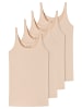 Schiesser Unterhemd / Top 95/5 Cotton in Sand