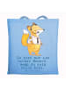 Mr. & Mrs. Panda Tote Bag Pilot Herz mit Spruch in Sky Blue