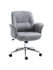 Vinsetto Bürostuhl-67L x 69B x 102Hcm-Hellgrau