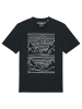 wat? Apparel T-Shirt Mountains in Schwarz