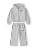 Minoti 2-tlg Langarmshirt & Hose 30FLEECE166 in graumeliert