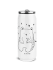 Mr. & Mrs. Panda Wasserflasche Bär Party ohne Spruch in Weiß