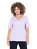Ulla Popken Shirt in lavendel