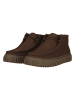 Clarks Schnürschuhe Torhill High in 5228 Dark Brown Lea