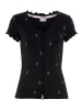 Kangaroos Kurzarmshirt in schwarz-bunt
