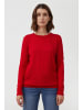 Finn Flare Rundhalspullover Basic in red