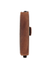 Greenburry Vintage Geldbörse RFID Schutz Leder 7.5 cm in brown