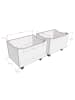58 aufm Kessel SPIELBETT 90x200 Keeley Buche Weiß Rutsche Boxen Leiter