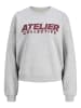 JJXX Sweatshirt in Light Grey Melange