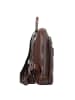 Leonhard Heyden Roma Rucksack Leder 40 cm Laptopfach braun