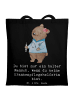 Mr. & Mrs. Panda Tragetasche Krankenpflegehelferin Herz mit Spruch in Schwarz