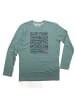 Jack Wolfskin Langarmshirt Ocean Waste Longsleeve Shirt Herren Sport in Grün
