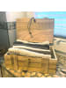 UNUS Holz-Kisten mit Deckel 2er Set in Braun