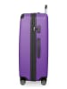 Hauptstadtkoffer Spree - Großer Koffer erweiterbar XL Trolley Aufgabegepäck, TSA, in Lila