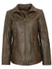 MADDOX Lederjacke Lammnubuk Leder antik in Braun