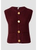 QS Strickjacke in 3900_bordeaux