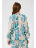 SAINT TROPEZ Kurzarm-Bluse PollyanaSZ Lockere Passform in Allure Shaded Flower