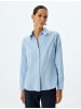 KOTON Shirt in Hellindigo