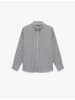 KOTON SHIRTS LS in Grau Gestreift
