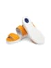 VITAFORM Hirschleder Sandalen in orange