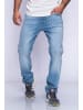 Jack & Jones Jeans Straight Leg - CLARK JJARIS in Light Blue Denim