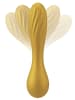 Sweet Smile Vibrator Flexible Swirl in gold