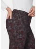 GOLDNER Druckhose CARLA Druckhose CARLA mit Paisley-Muster in anthrazit / gemustert