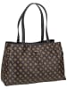 Guess Shopper Wilder Tri Compartment Tote in Brown