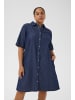 KAFFE curve Kleid KCjada A-shape in Dark Blue Chambray