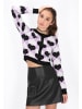 myMo ROCKS Cardigan in black lilac