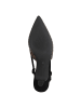 Marco Tozzi Slingpumps in BLACK COMB