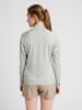 Newline Reißverschluss Sweatshirt Raglanärmel Women 1/2 Damen in OYSTER MUSHROOM MELANGE