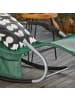 SoBuy Swingliege in Dunkelgrün - (B)63 x (H)83 x (T)150cm