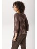 Aniston CASUAL Schlupfbluse in bordeaux-sand-grün-braun